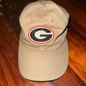 UGA Dawgs Tan baseball cap